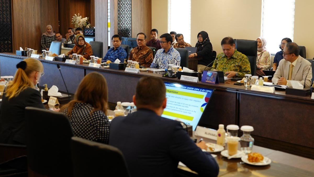 Minister Airlangga Meets EU Ambassadors to Advance I-EU CEPA Negotiations Palm Oil Magazine