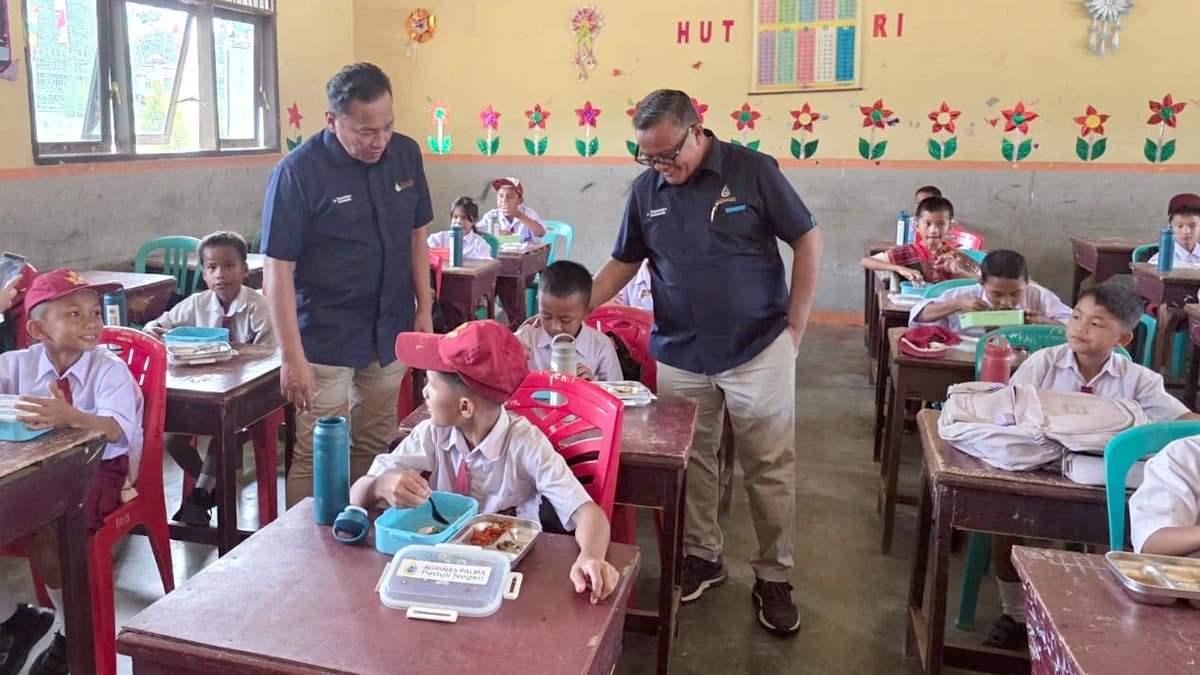 Agrinas Palma Nusantara Launches Nutrition Program, Provides Education Support in Rokan Hulu 1 Palm Oil Magazine