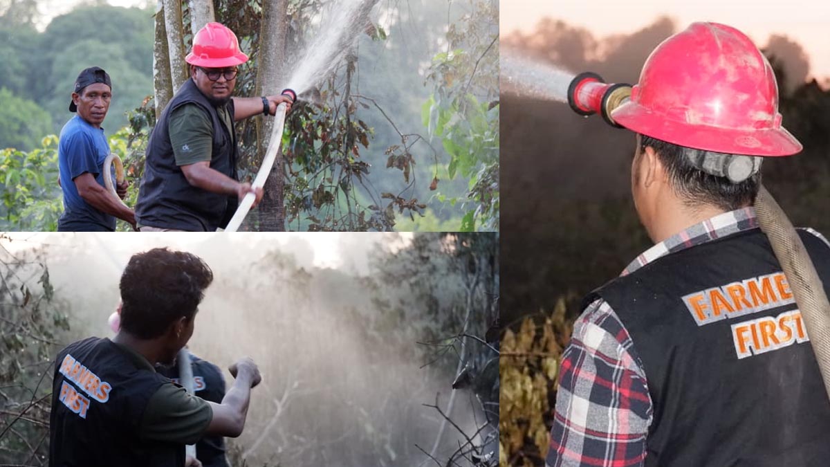 Indonesian Smallholders Step Up Fire Patrols as Land Fires Spread Palm Oil Magazine